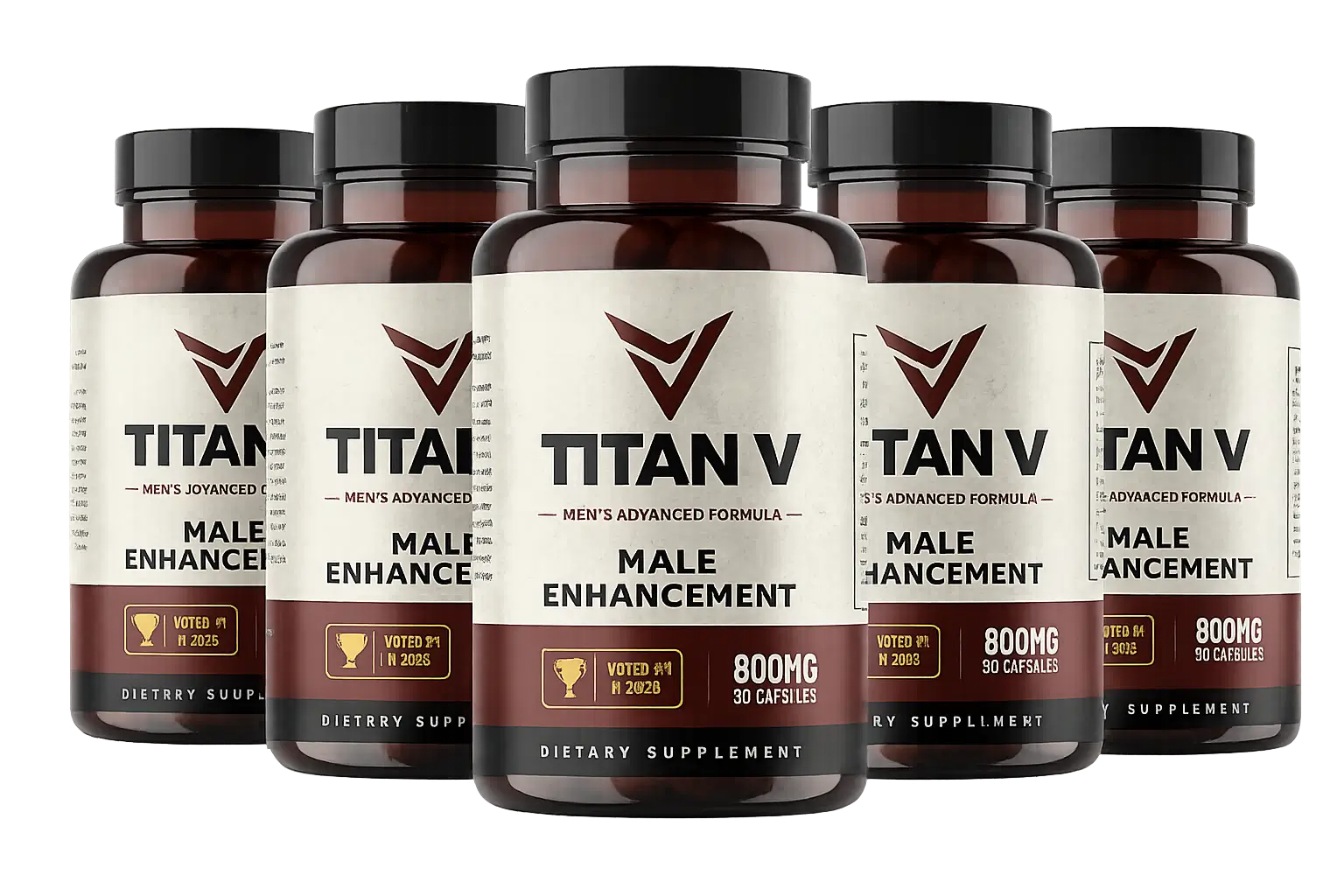 Titan V five bottle best value package